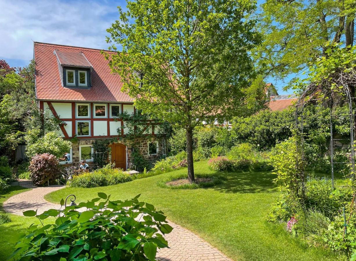 Ferienhaus Burgblick Munzenberg Экстерьер фото