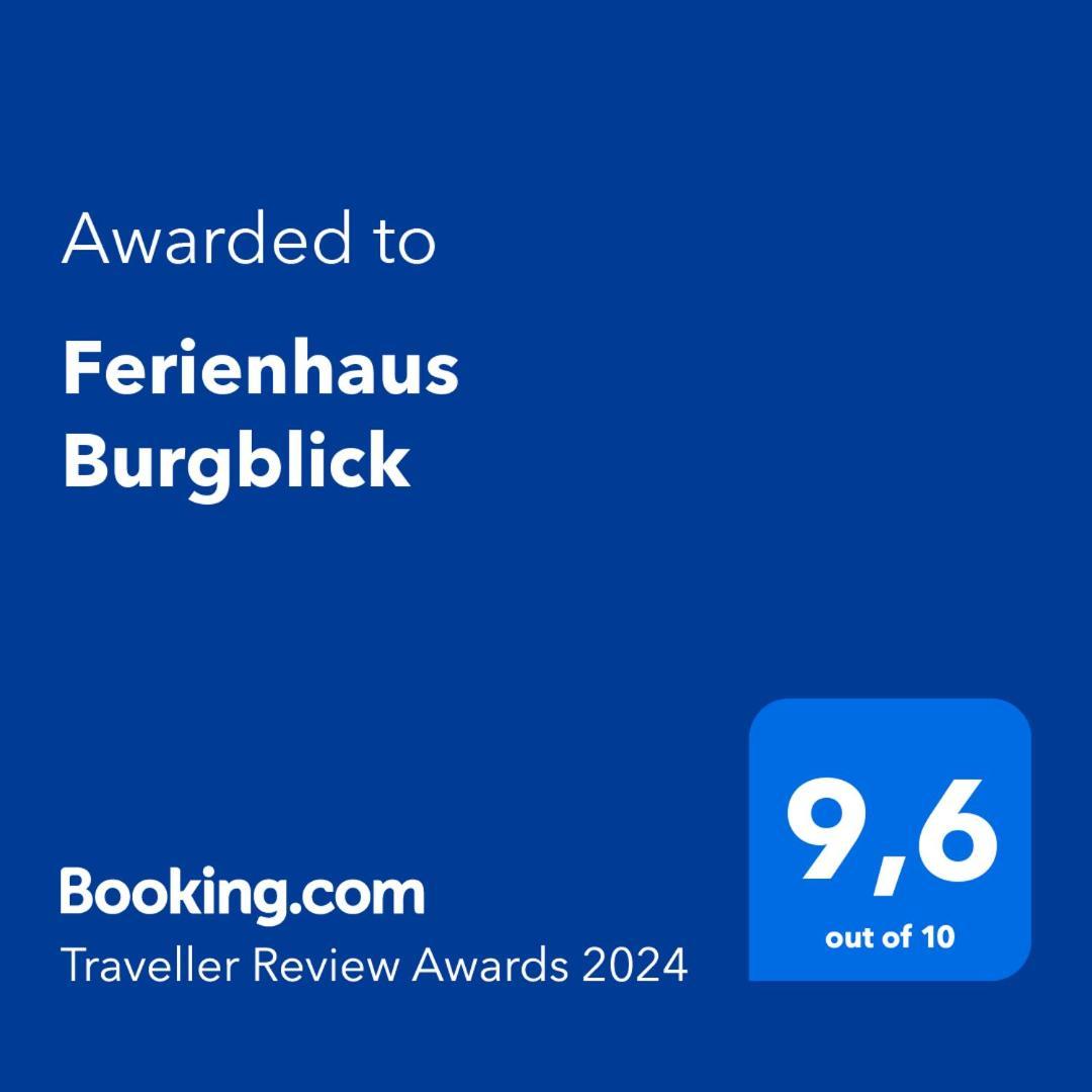 Ferienhaus Burgblick Munzenberg Экстерьер фото
